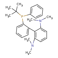 2'-[tert-butyl(phenyl)phosphanyl]-N2,N2,N6,N6-tetramethyl-[1,1'-biphenyl]-2,6-diamine