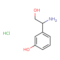 3-(1-amino-2-hydroxyethyl)phenol hydrochloride