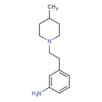 3-[2-(4-methylpiperidin-1-yl)ethyl]aniline