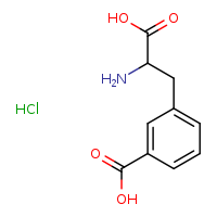 3-(2-amino-2-carboxyethyl)benzoic acid hydrochloride
