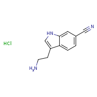 3-(2-aminoethyl)-1H-indole-6-carbonitrile hydrochloride