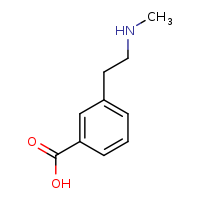3-[2-(methylamino)ethyl]benzoic acid