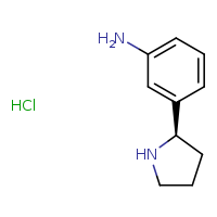 3-[(2R)-pyrrolidin-2-yl]aniline hydrochloride