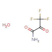 3,3,3-trifluoro-2-oxopropanamide hydrate