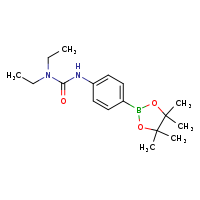 3,3-diethyl-1-[4-(4,4,5,5-tetramethyl-1,3,2-dioxaborolan-2-yl)phenyl]urea