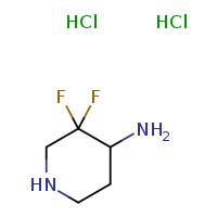 3,3-difluoropiperidin-4-amine dihydrochloride