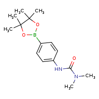 3,3-dimethyl-1-[4-(4,4,5,5-tetramethyl-1,3,2-dioxaborolan-2-yl)phenyl]urea