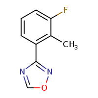 3-(3-fluoro-2-methylphenyl)-1,2,4-oxadiazole