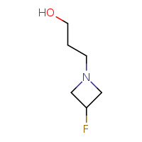 3-(3-fluoroazetidin-1-yl)propan-1-ol