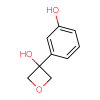 3-(3-hydroxyphenyl)oxetan-3-ol