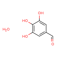 3,4,5-trihydroxybenzaldehyde hydrate