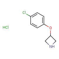 3-(4-chlorophenoxy)azetidine hydrochloride