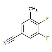 3,4-difluoro-5-methylbenzonitrile