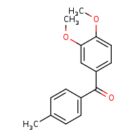 (3,4-dimethoxyphenyl)(4-methylphenyl)methanone