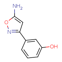 3-(5-amino-1,2-oxazol-3-yl)phenol