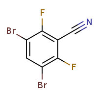 3,5-dibromo-2,6-difluorobenzonitrile
