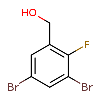 (3,5-dibromo-2-fluorophenyl)methanol