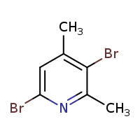 3,6-dibromo-2,4-dimethylpyridine