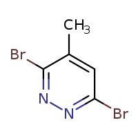 3,6-dibromo-4-methylpyridazine