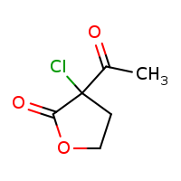 3-acetyl-3-chlorooxolan-2-one
