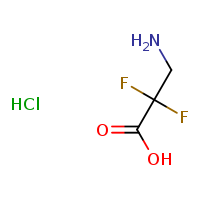 3-amino-2,2-difluoropropanoic acid hydrochloride