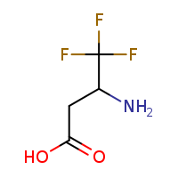 3-amino-4,4,4-trifluorobutanoic acid
