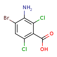 3-amino-4-bromo-2,6-dichlorobenzoic acid
