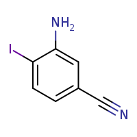 3-amino-4-iodobenzonitrile