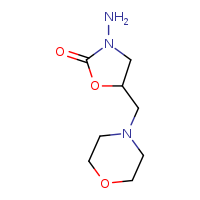 3-amino-5-(morpholin-4-ylmethyl)-1,3-oxazolidin-2-one