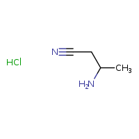 3-aminobutanenitrile hydrochloride