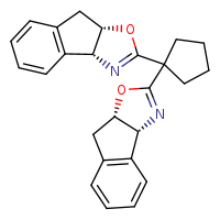 (3aR,8aS)-2-{1-[(3aR,8aS)-3aH,8H,8aH-indeno[1,2-d][1,3]oxazol-2-yl]cyclopentyl}-3aH,8H,8aH-indeno[1,2-d][1,3]oxazole