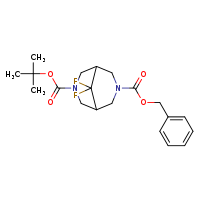 3-benzyl 7-tert-butyl 9,9-difluoro-3,7-diazabicyclo[3.3.1]nonane-3,7-dicarboxylate