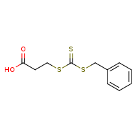 3-{[(benzylsulfanyl)methanethioyl]sulfanyl}propanoic acid