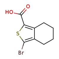 3-bromo-4,5,6,7-tetrahydro-2-benzothiophene-1-carboxylic acid