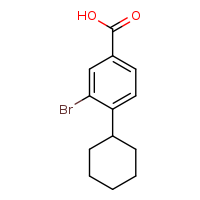 3-bromo-4-cyclohexylbenzoic acid