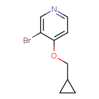3-bromo-4-(cyclopropylmethoxy)pyridine