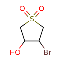 3-bromo-4-hydroxy-1??-thiolane-1,1-dione