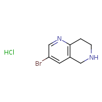 3-bromo-5,6,7,8-tetrahydro-1,6-naphthyridine hydrochloride