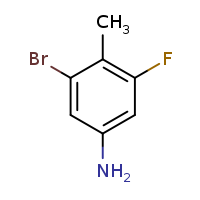 3-bromo-5-fluoro-4-methylaniline