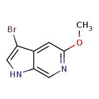 3-bromo-5-methoxy-1H-pyrrolo[2,3-c]pyridine