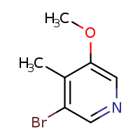 3-bromo-5-methoxy-4-methylpyridine