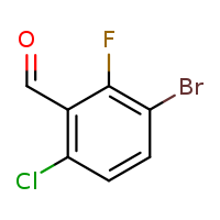 3-bromo-6-chloro-2-fluorobenzaldehyde