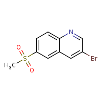 3-bromo-6-methanesulfonylquinoline