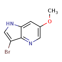 3-bromo-6-methoxy-1H-pyrrolo[3,2-b]pyridine