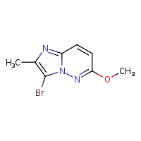 3-bromo-6-methoxy-2-methylimidazo[1,2-b]pyridazine