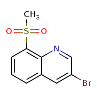 3-bromo-8-methanesulfonylquinoline