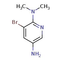 3-bromo-N2,N2-dimethylpyridine-2,5-diamine