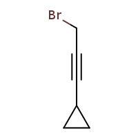 (3-bromoprop-1-yn-1-yl)cyclopropane