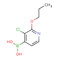 3-chloro-2-propoxypyridin-4-ylboronic acid