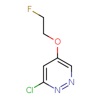 3-chloro-5-(2-fluoroethoxy)pyridazine